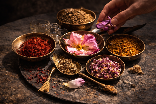 Le Rituel Radiance Masque Ayurvedic dry powder masque by Aiva Ritual